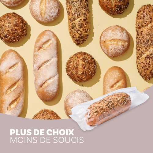 Hotelontbijt - afbeelding carrousel - Glutenvrije broden - FR