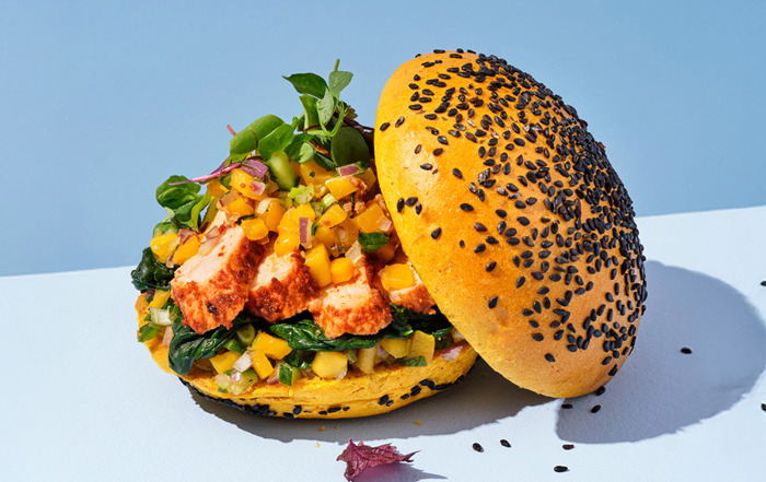 Korean Chicken Burger