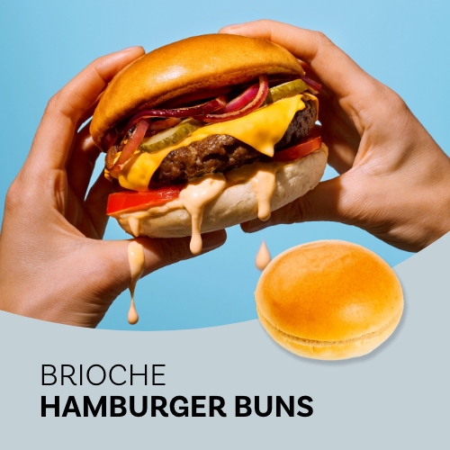 Brioche concept - afbeelding carrousel - Premium Brioche Hamburger bun - NL - FR 