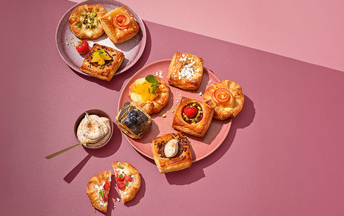 Mini Danish Delights Winterse toppings