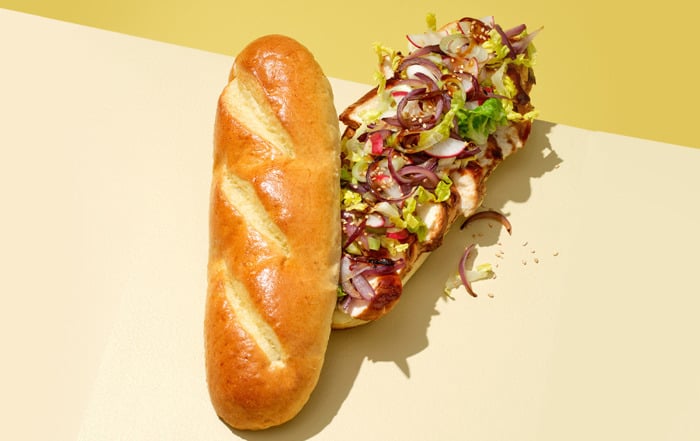 Teriyaki Potato Baguette