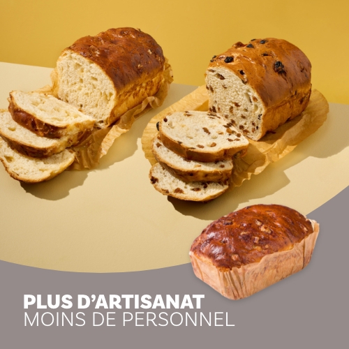 Hotelontbijt - afbeelding carrousel - Brioche suikerbroden - FR