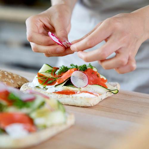 Recepten Pastridor - Mise en place broodje 